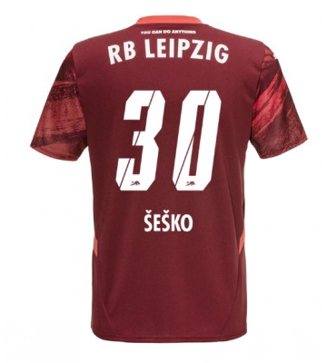 RB Leipzig Benjamin Sesko #30 Bortatröja 2024-25 Kortärmad